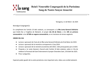 99 Junta ordinaria